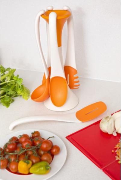 Produktbild ViceVersa 5 kitchen tools set attraction orange 13722
