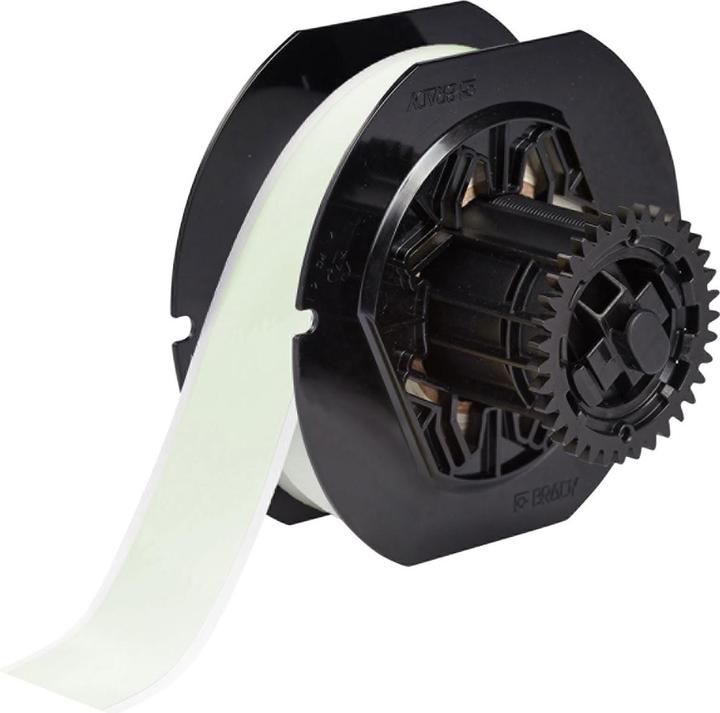 Produktbild Brady B30C-1125-526, Phosphoreszierender Polyester, Leuchtgrün, 28.58 mm x 15.24 m, permanent, End