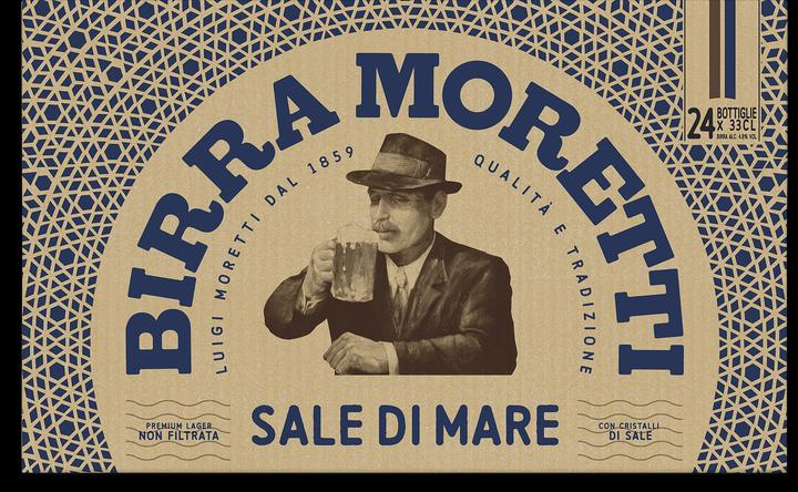 Immagine prodotto Birra Moretti Sale di Mare (24 x 33 cl)