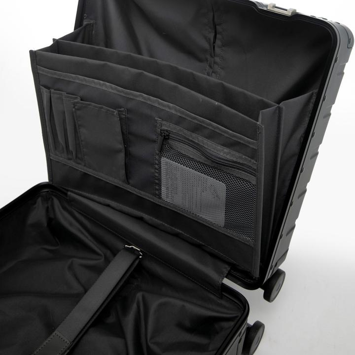 Produktbild Alumaxx Business Overnighttrolley, mit Vollalukoffer, silber (37 l, Handgepäck (bis 50l))