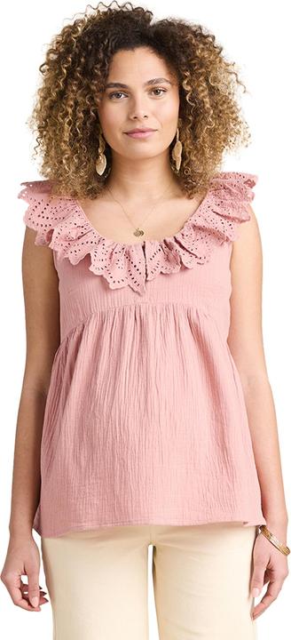 Produktbild Envie de Fraise Musselinbluse mit Lochstickereien für Schwangerschaft und Stillzeit (38)
