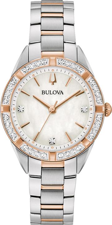 Bulova 98R281 Orologio classico da donna 32mm 3ATM (Orologio da polso analogico, 32 mm)