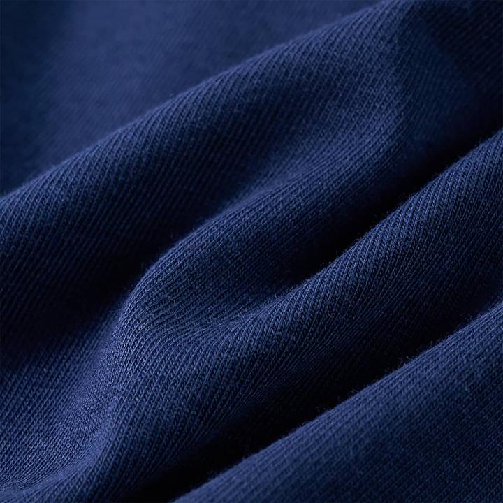 Produktbild VidaXL Kinder-Langarmshirt Marineblau 128,Material: 95 % Baumwolle (128)