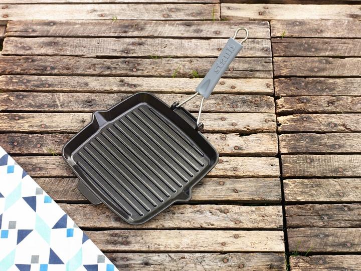 Produktbild Staub Grillpfanne (24 cm, Grillpfanne, Gusseisen)