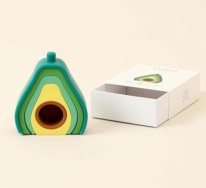 Actual product image Esmée Plug toy avocado