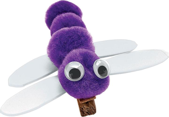 Produktbild Colorations Färbungen – Pom Poms Lila, 100 Stück.