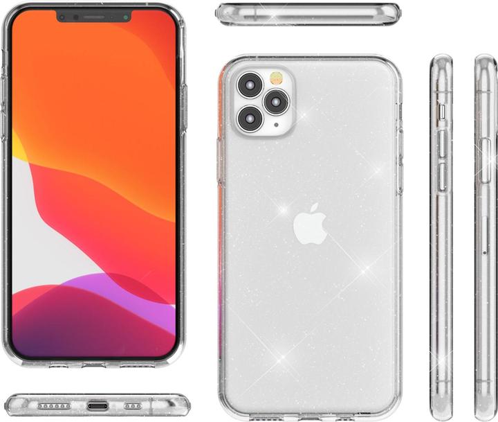 Produktbild Nalia Klare Glitzer Silikon Hülle (Apple iPhone 11 Pro Max)