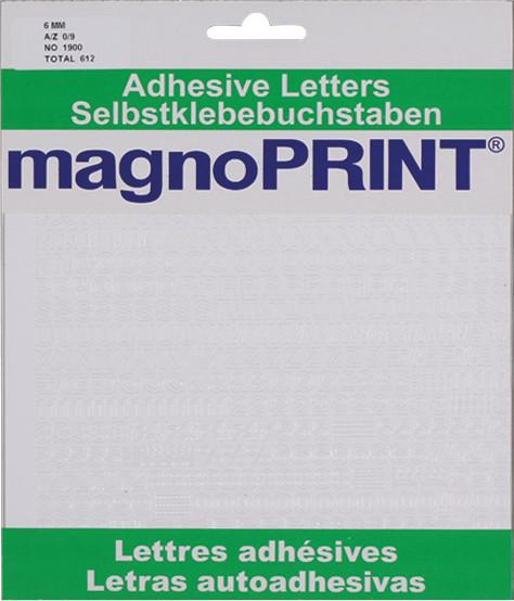 Immagine prodotto Magnoprint Lettere autoadesive