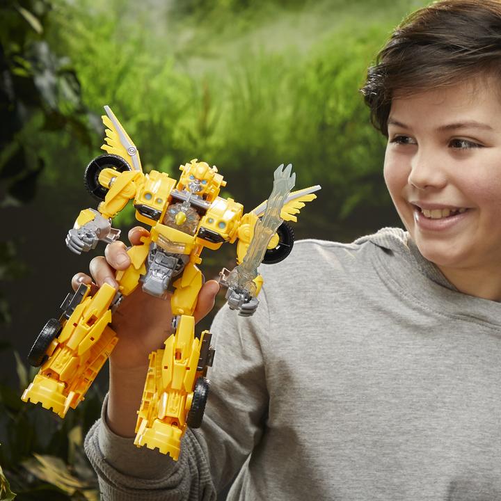 Actual product image Transformers Movie Beast Mode Bumblebee
