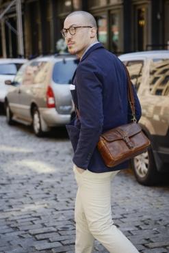 Produktbild ONA Bowery Cognac (Kamera Schultertasche)