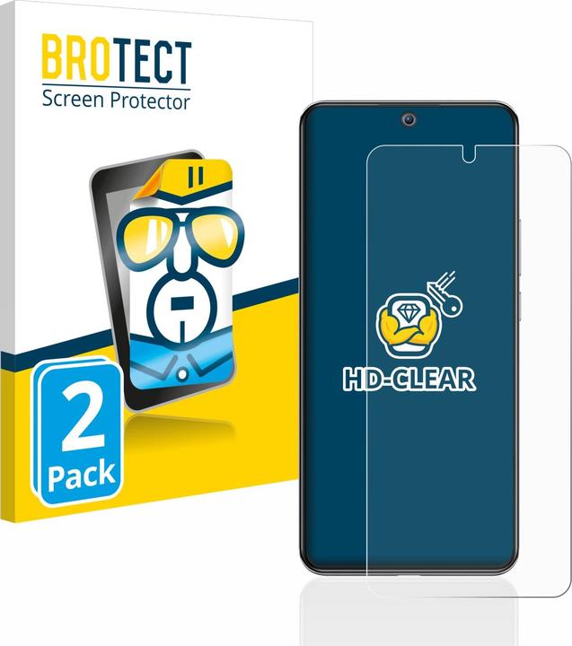 Produktbild BROTECT Schutzfolie Displayschutz Klar (2 Stück, Xiaomi 12T Pro)
