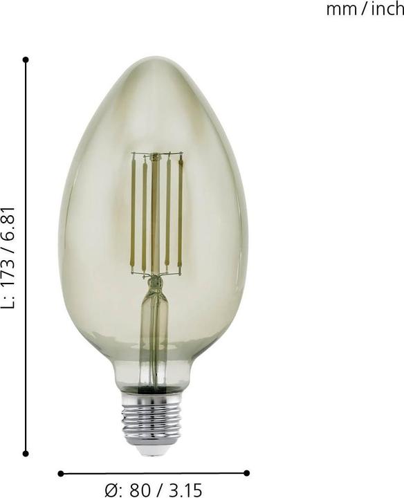 Image du produit EGLO Leuchtmittel 11839 (E27, 4 W, 360 lm, 1 x, F)