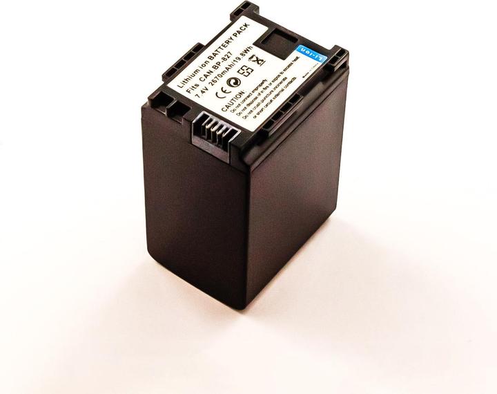 Image du produit AGI Batterie compatible avec Canon LEGRIA HF G40 - Batterie - 2.400 mAh (Batterie)