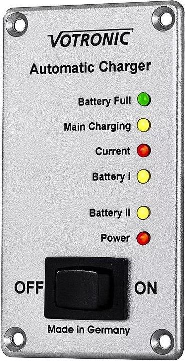 Actual product image Votronic 2075 Remote Control S for VCC Charging Converters & Pb and VAC Chargers