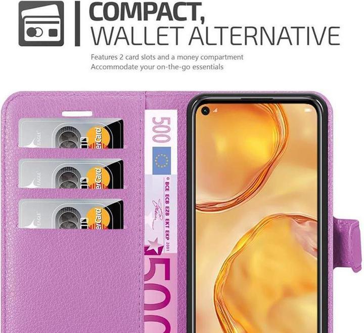 Produktbild Cadorabo Book mit Standfunktion Cover (Huawei Nova 6 SE, Huawei P40 Lite, Huawei Nova 7i)