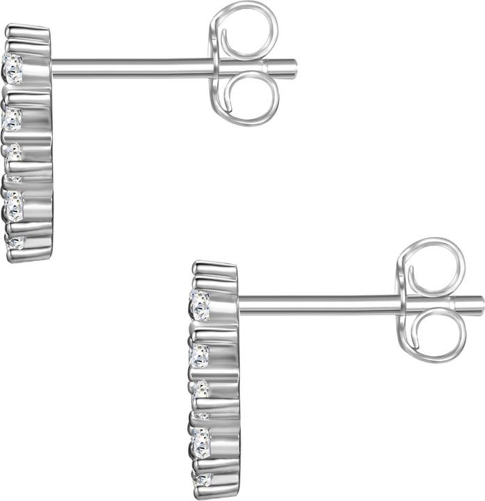 Produktbild Glanzstücke München Damen Blume/Kreis Sterling Silber Zirkonia silber - 31600 (Sterling Silber)
