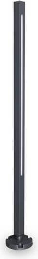 Actual product image Ideal lux JEDI LED floor lamp 12W anthracite IP65 warm white 306780 (1400 lm)