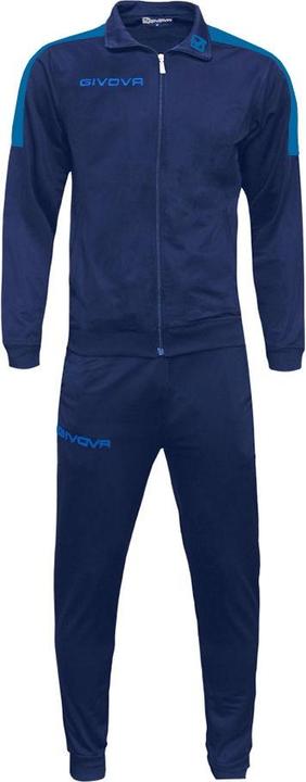 Actual product image Givova Tuta Revolution tracksuit navy blue-blue TR033 0402 M (M)