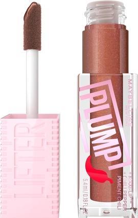 Maybelline New York Maybelline Lifter Plump Lip Gloss 007 Cocoa Zing 5.4Ml (007 Cocoa Zing)