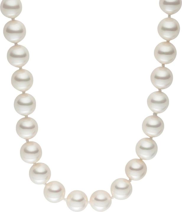 Lulu & Jane Damen Muschelkernperle weiss 80,0 cm - 29267 (Muschelkernperle, 80 cm)
