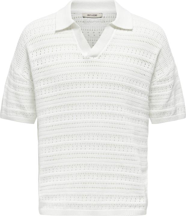 Only & Sons Onsgrayson Ds 5 Chochet Polo Knit