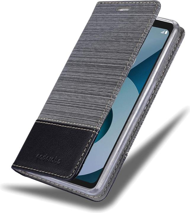 Produktbild Cadorabo Book Jeans Optik Hülle (LG Q6)