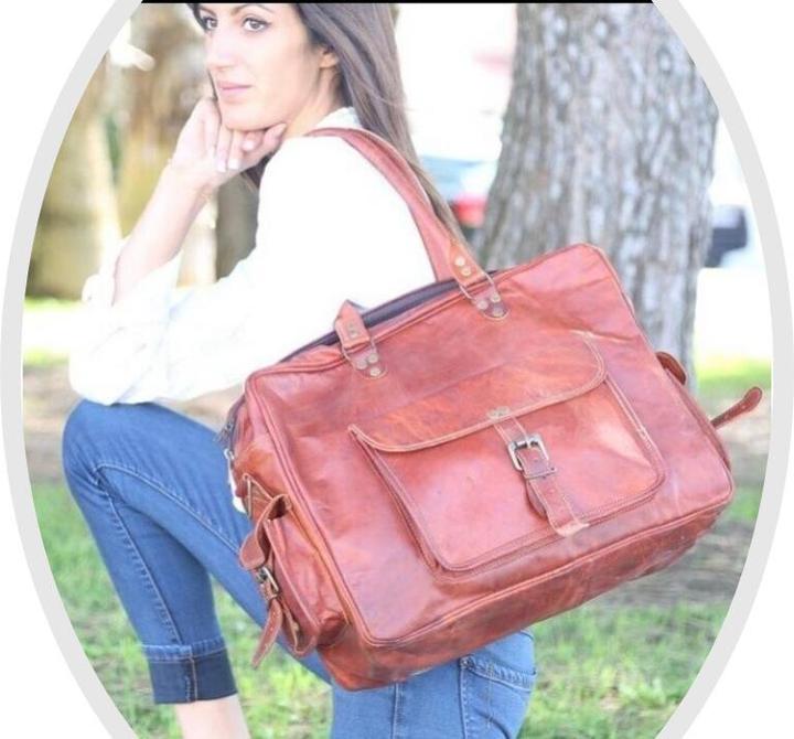 Actual product image Saora Nomade1 business bag/handbag/shopper genuine leather