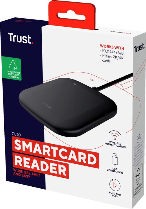 Produktbild Trust Ceto Contactless Smartcard (USB 2.0)