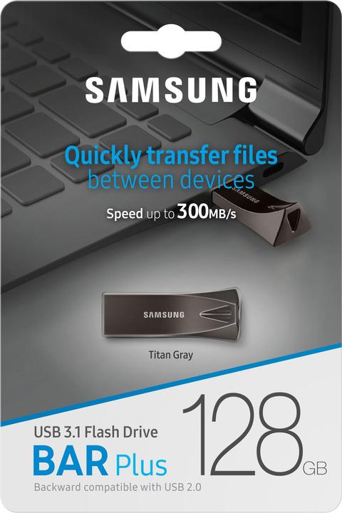 Produktbild Samsung Bar Plus V1 (128 GB, USB-A, USB 3.1)