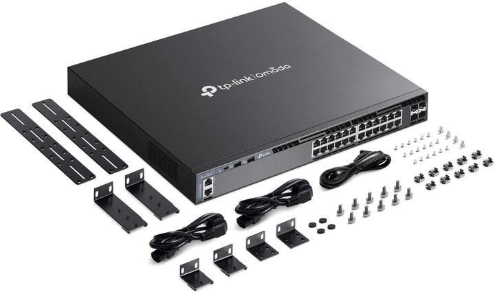 Immagine prodotto TP-Link Switch Gestito Omada 24 Porte Gigabit Stackable L3 Con 4 Sf 10ge (24 Porti)