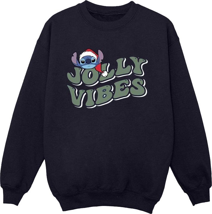 Disney Lilo & Stitch Jolly Chilling Vibes Sweatshirt (M)