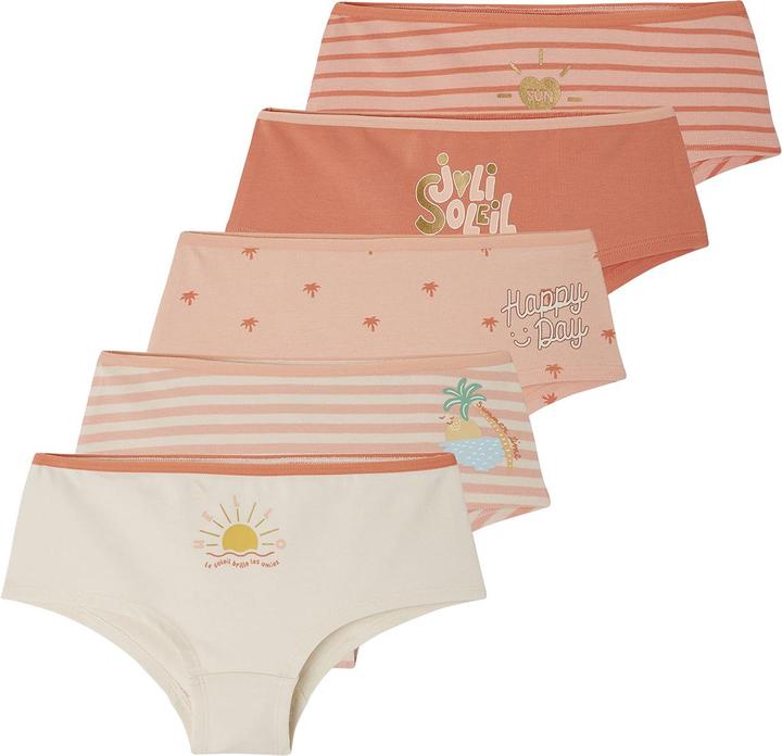 Produktbild Vertbaudet 5er-Pack Mädchen Shortys mit Bio-Baumwolle (158, 5er Pack)