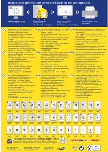 Productafbeelding Avery Universele etiketten