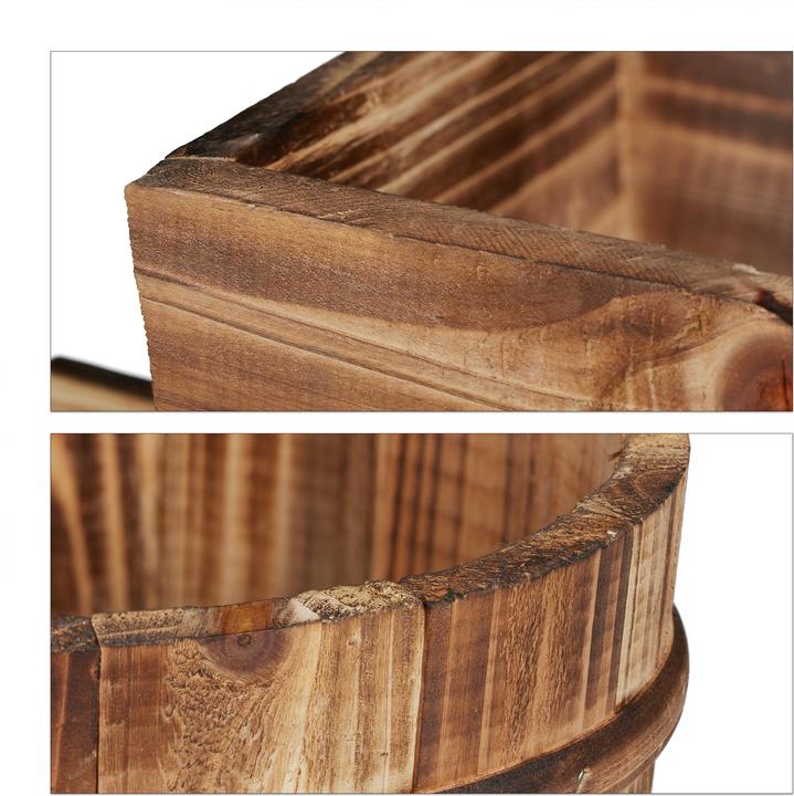 Produktbild Relaxdays Pflanzschubkarre (19 cm)