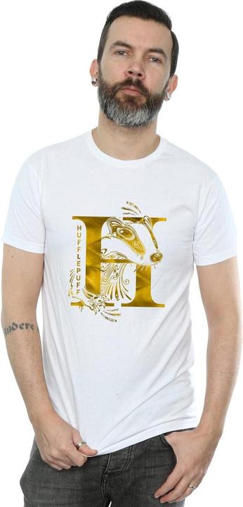 Actual product image Mens Hufflepuff Badger T-Shirt (XL)