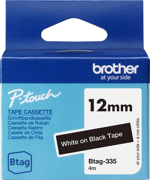 Produktbild Brother BTAG335 (1.20 cm, Schwarz)