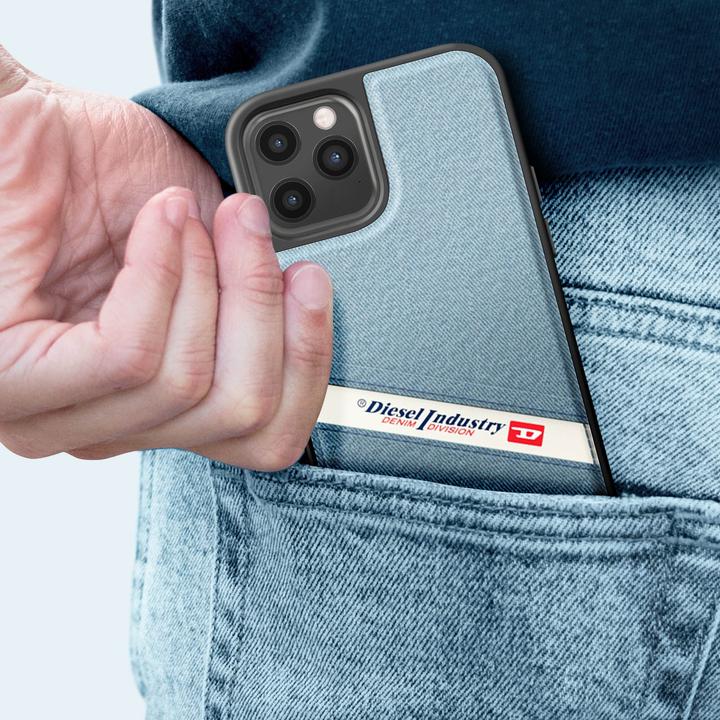 Image du produit Diesel SX5564 Étui en denim (Apple iPhone 12 Pro)