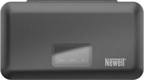 Actual product image Newell LCD-PB-SD Zweikanal-Ladegerät für LP-E6-Akkus für Canon (Charger)