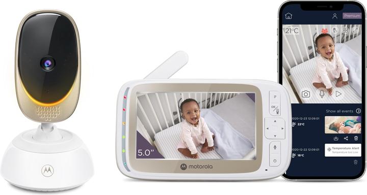 Image du produit Motorola Babyphone vidéo VM85 Connect (Vidéo et audio, 300 m)