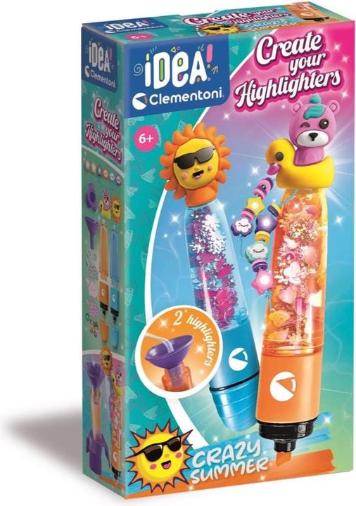 Produktbild Clementoni Idea Textmarker selbst gestalten – Crazy Summer