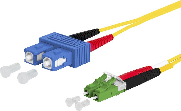 Produktbild Metz Connect LWL-Patchkabel Singlemode OS2 (UTP, CAT6e, 2 m)