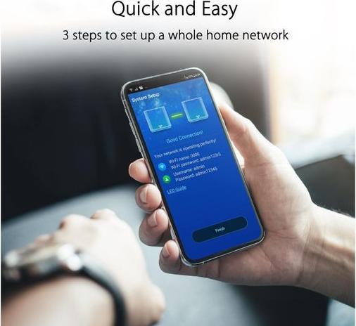 Image du produit ASUS ZenWiFi XT8 WiFi 6 AX6600 (lot de 2)