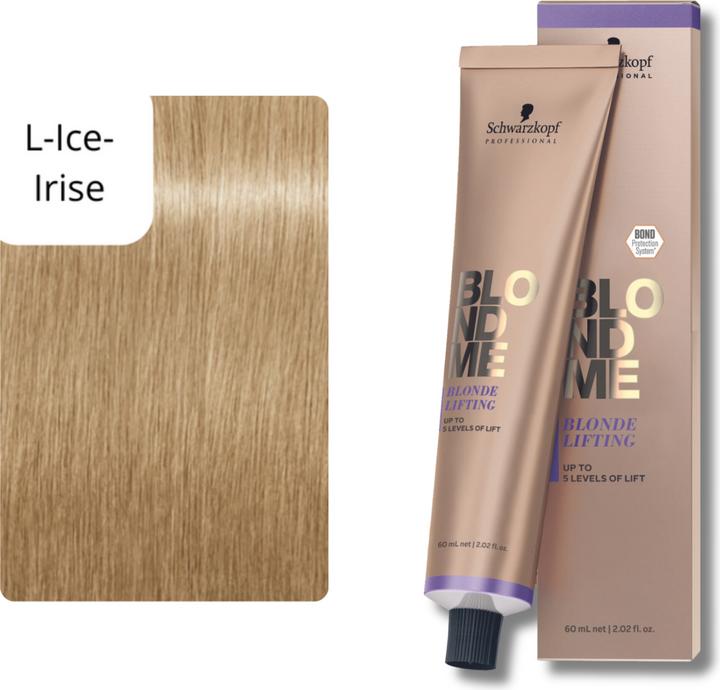Actual product image Schwarzkopf Blondme - Blonde Lifting Ice-Irisé (L-Ice-Irise)