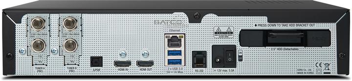 Actual product image Vu+ Duo 4K SE (4 GB, 4x DVB-S2 (2x Twin), CI Shaft)