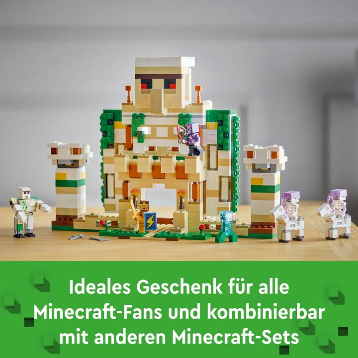 Immagine prodotto LEGO 21250 La Fortezza del Golem di Ferro (21250, LEGO Minecraft)