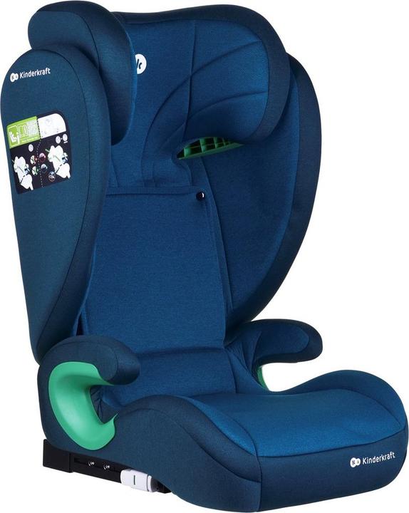 Image du produit KinderKraft Junior Fix 2 I-Size Harbor Blue (Siège pour enfant, Norme ECE R129/i-Size)