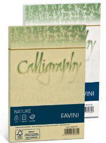 Produktbild Favini Natur Kalligraphie Briefumschlag Mandel 25 Stück (25 x)