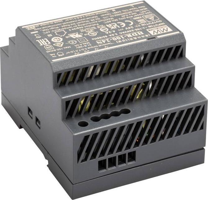 Produktbild MeanWell Hutschienen Netzteil (DIN Rail) 24 V/DC 4.2 A 100.8 W 1 x