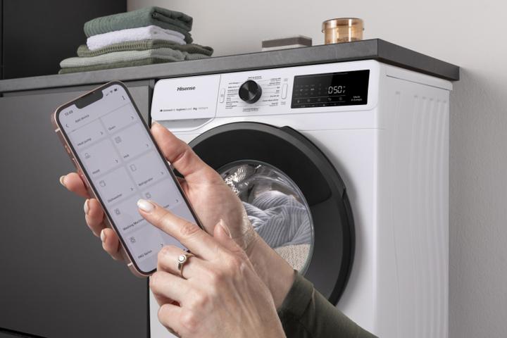 Actual product image Hisense WF3V943BW/BLX (9 kg, Left)