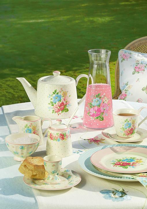 Immagine prodotto Greengate Ciotola francese Rosalia bianca media 10 cm (1 x)
